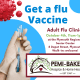 Adult Flu Clinic, October 4th, 2023 Pemi-Baker Hospice & Home Health, Plymouth NH